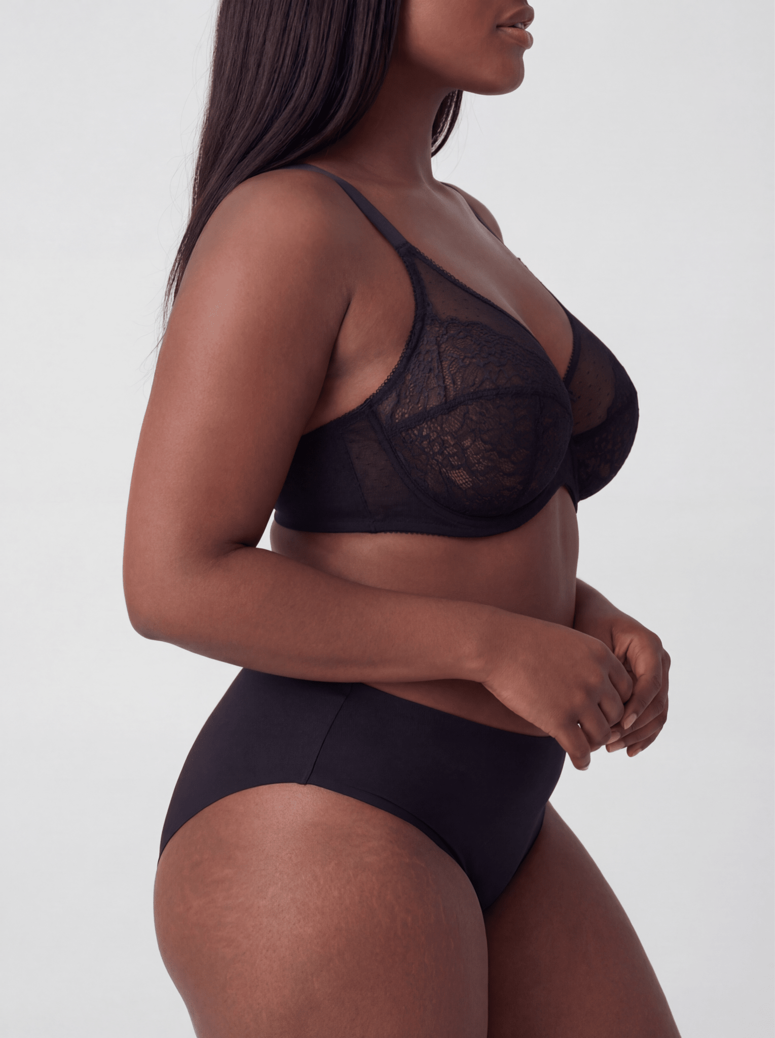 Shapely Unlined Lace Minimizing Bra - Shapely